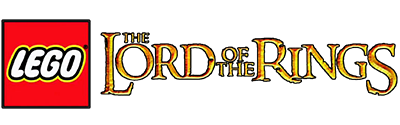 LEGO Lord Of The Rings title screen for Nintendo DS